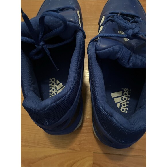 Adidas Men's Baseball Cleats AdiTUFF Size 11.5 Royal Blue - Picture 11 of 16